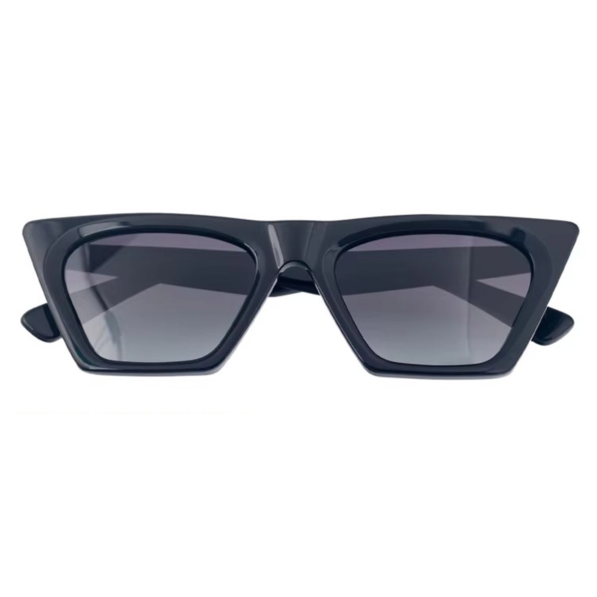Zonnebril van acetaat met nylon lens en matte acetaatmontuur Zonnebril van acetaat met nylon lens en matte acetaatmontuur