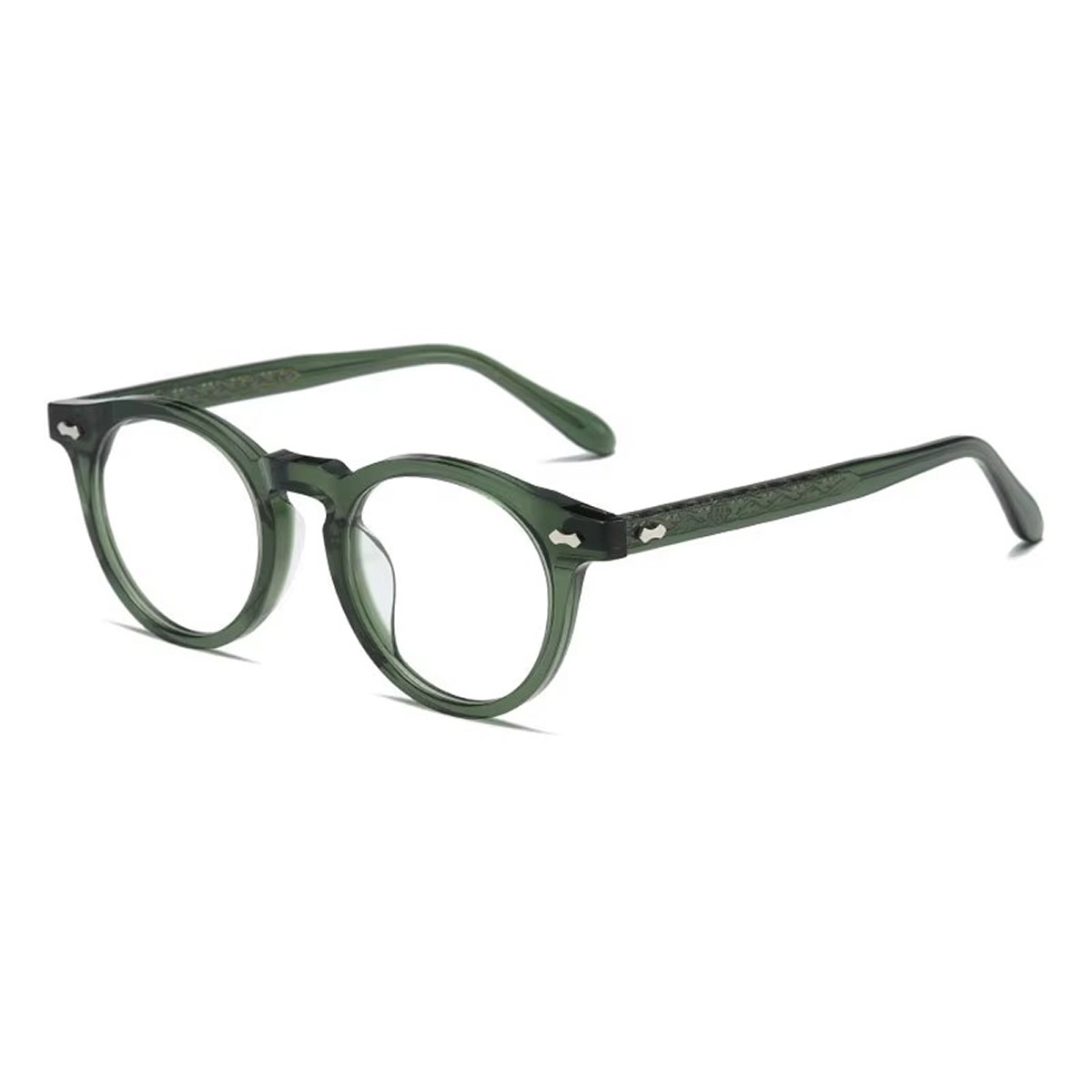Modieuze 3D dubbellaagse optische bril van acetaat Modieuze 3D dubbellaagse optische bril van acetaat