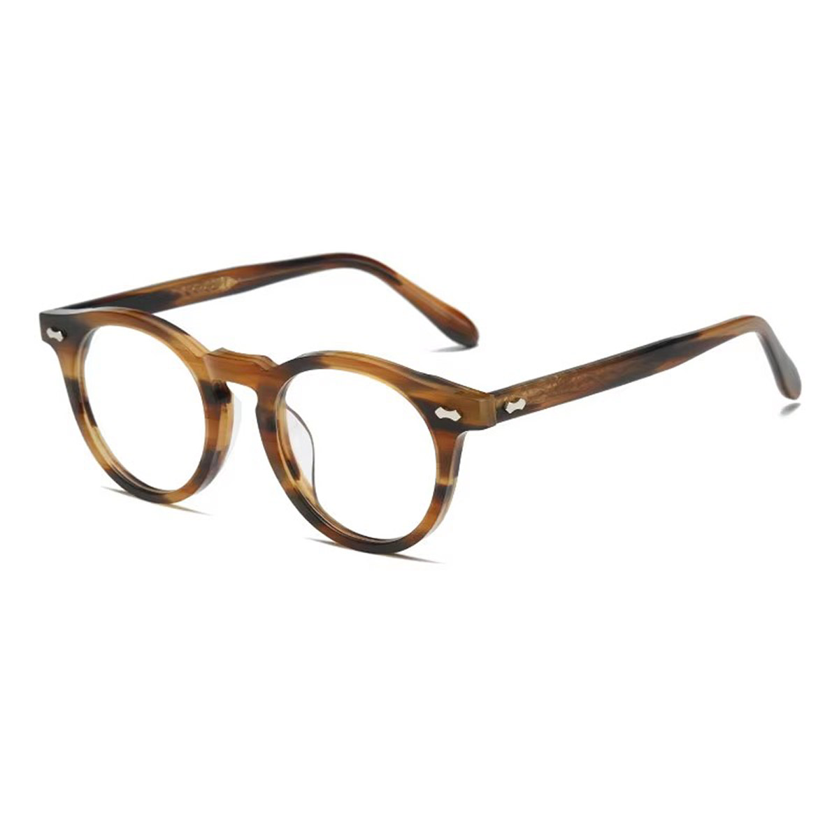 Modieuze 3D dubbellaagse optische bril van acetaat Modieuze 3D dubbellaagse optische bril van acetaat