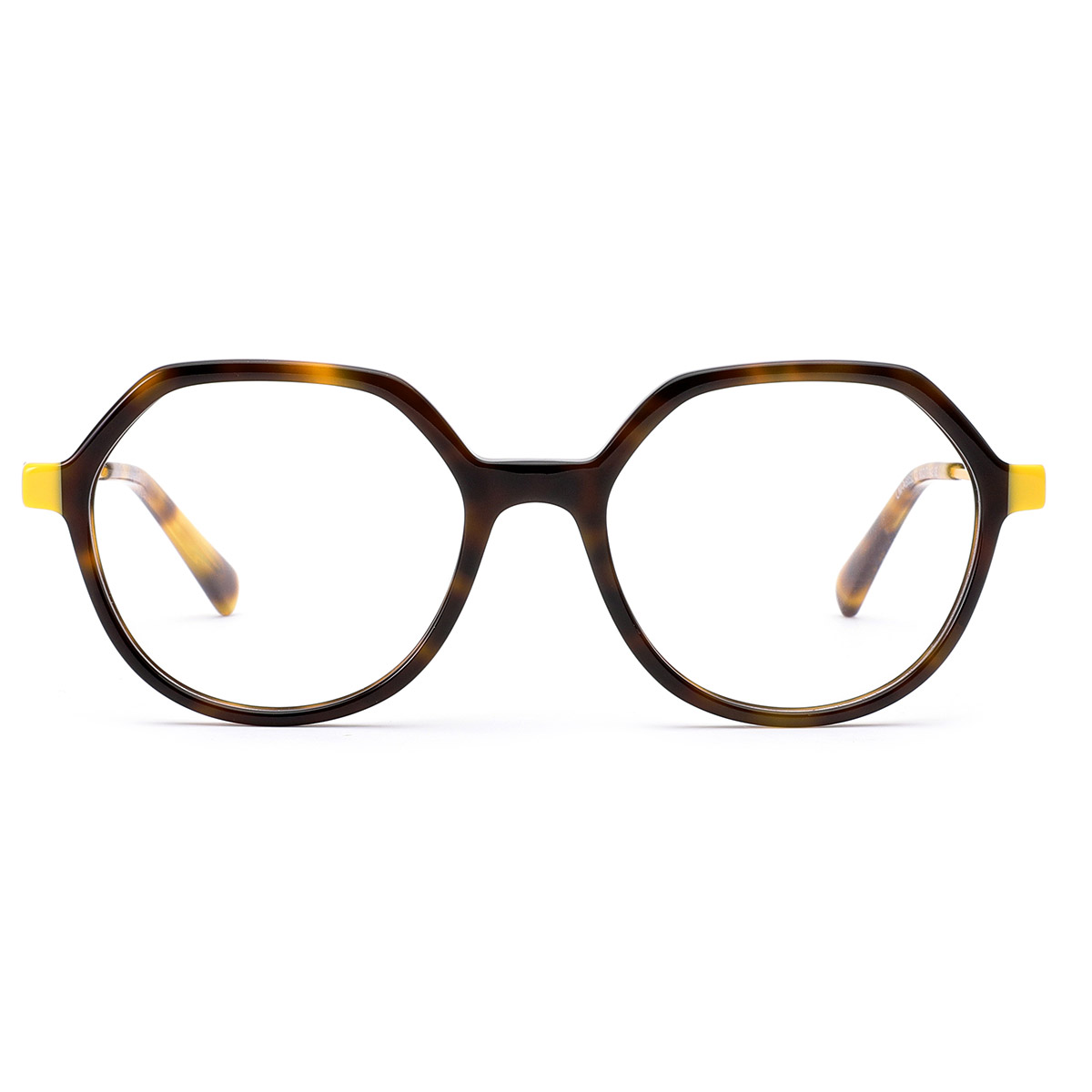 Lichte luxe gesplitste mix en match optische bril van acetaat Lichte luxe gesplitste mix en match optische bril van acetaat