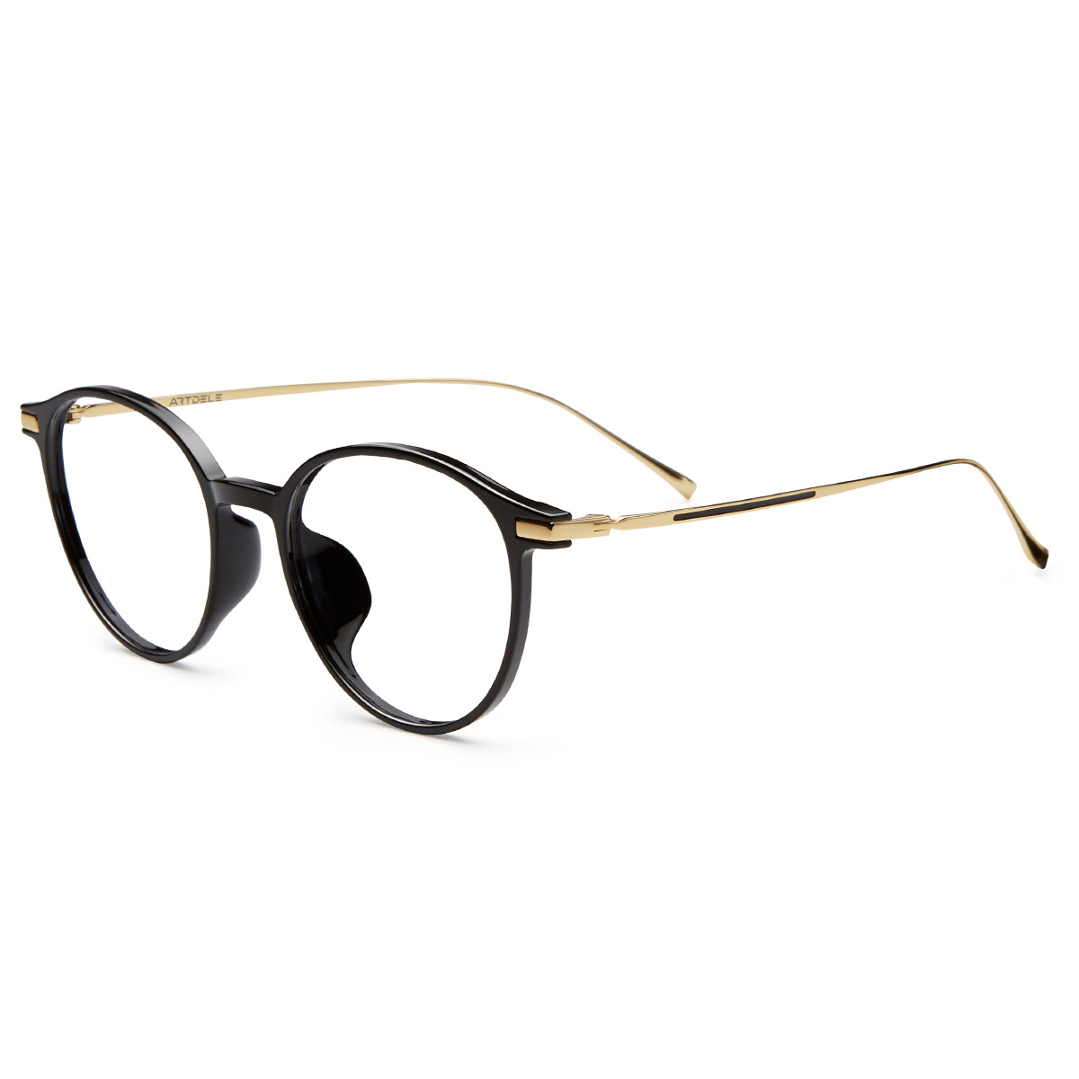 Antislip- en schokbestendige dual-mode metalen TR optische bril