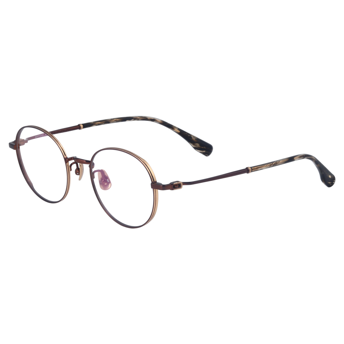 OEM ultralichte optische bril van puur titanium met rond frame