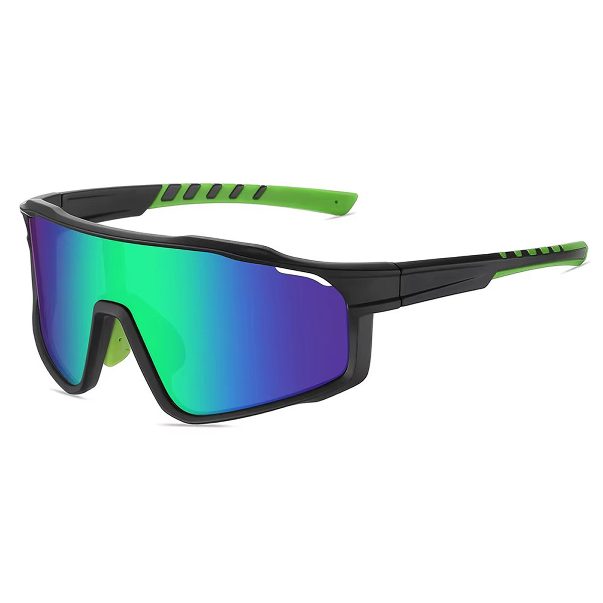 TR90 klimzonnebril met volledig frame en wit frame TR90 klimzonnebril met volledig frame en wit frame