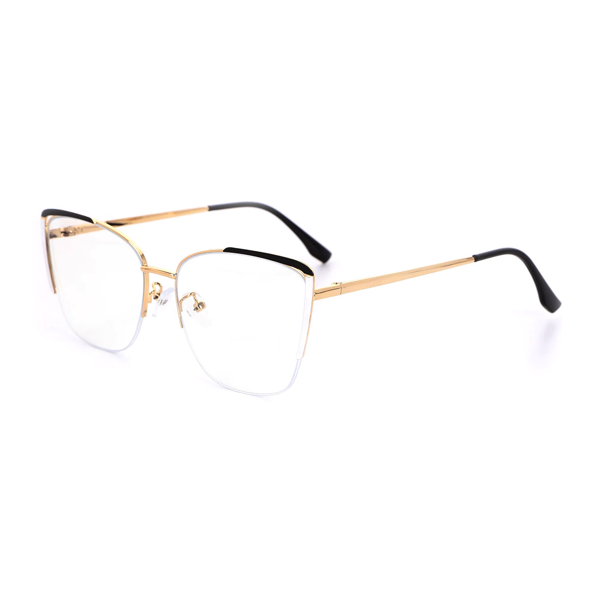Modieuze, aanpasbare cat-eye leesbril voor dames Modieuze, aanpasbare cat-eye leesbril voor dames
