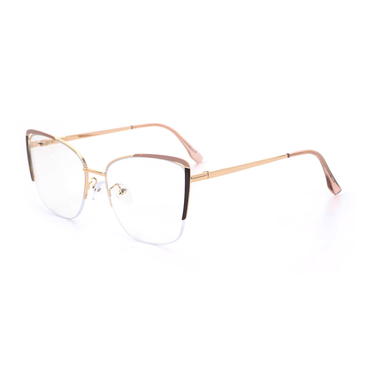 Modieuze, aanpasbare cat-eye leesbril voor dames Modieuze, aanpasbare cat-eye leesbril voor dames