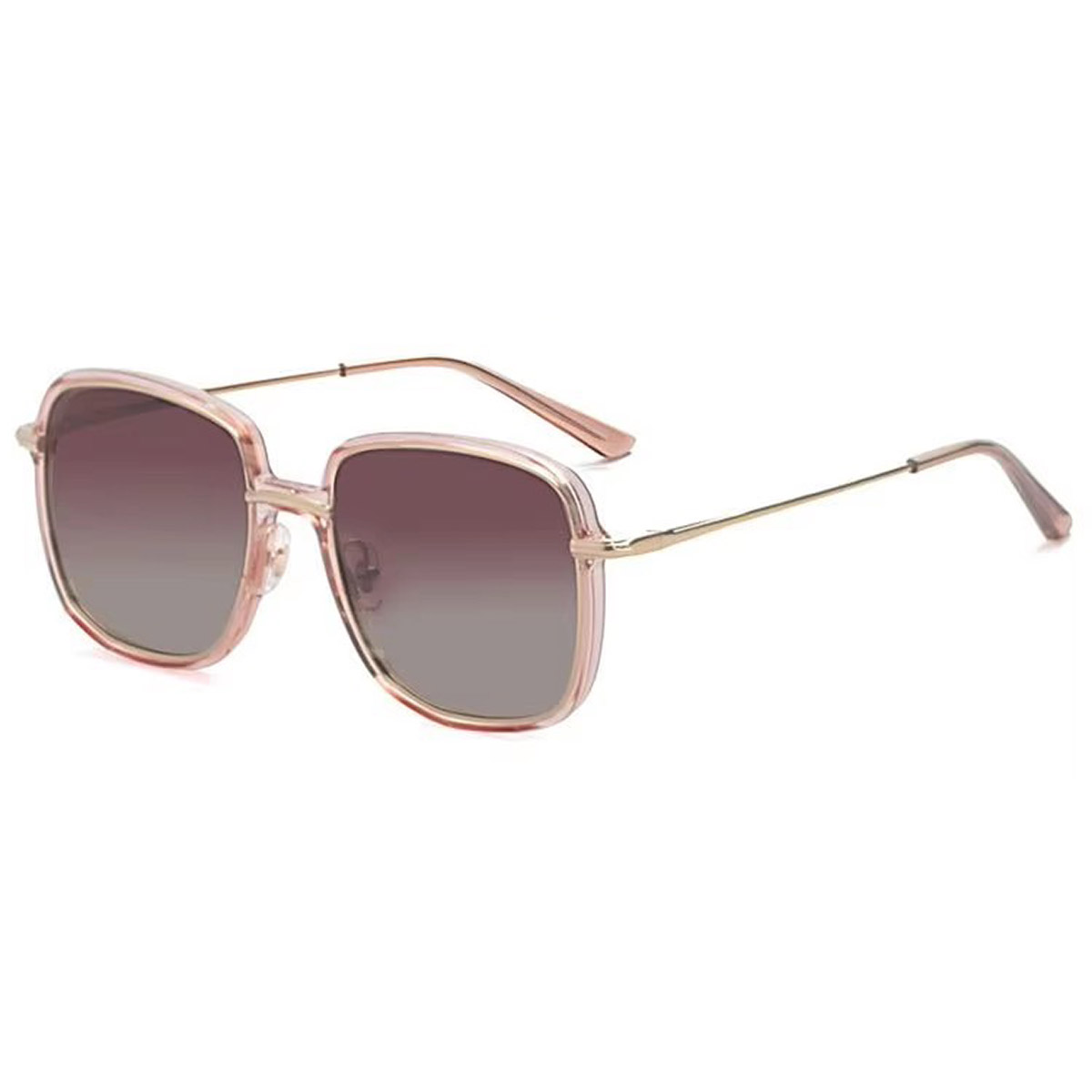 Antikras- en slijtvaste zonnebril met hybride frame