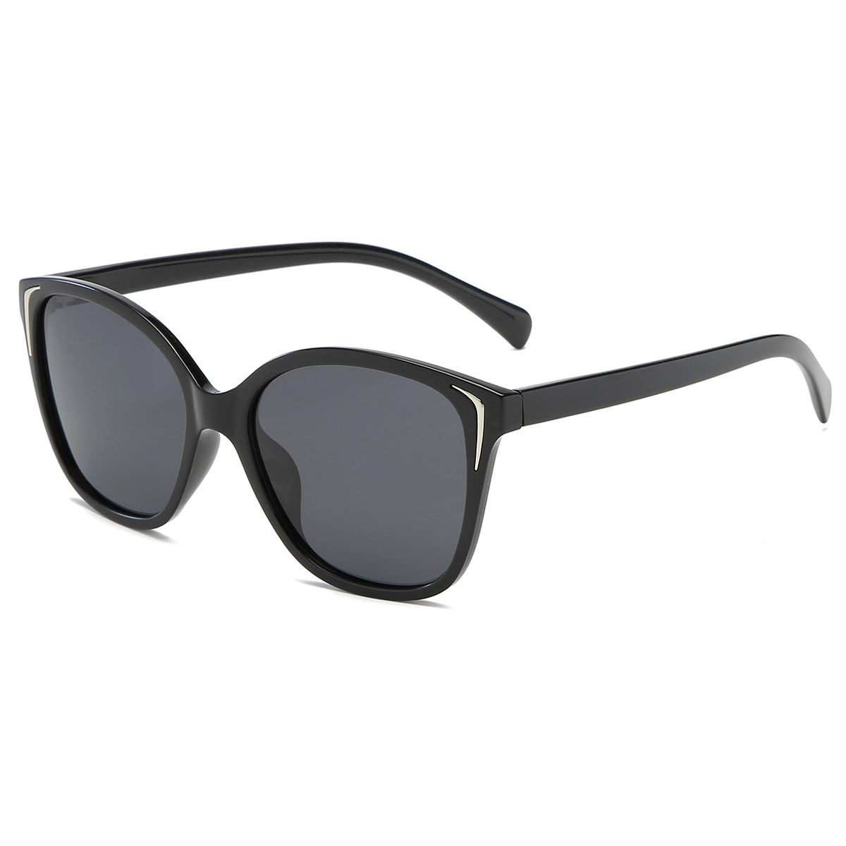 TR/PC-zonnebril met cat-eye-montuur en gradiënt TR/PC-zonnebril met cat-eye-montuur en gradiënt