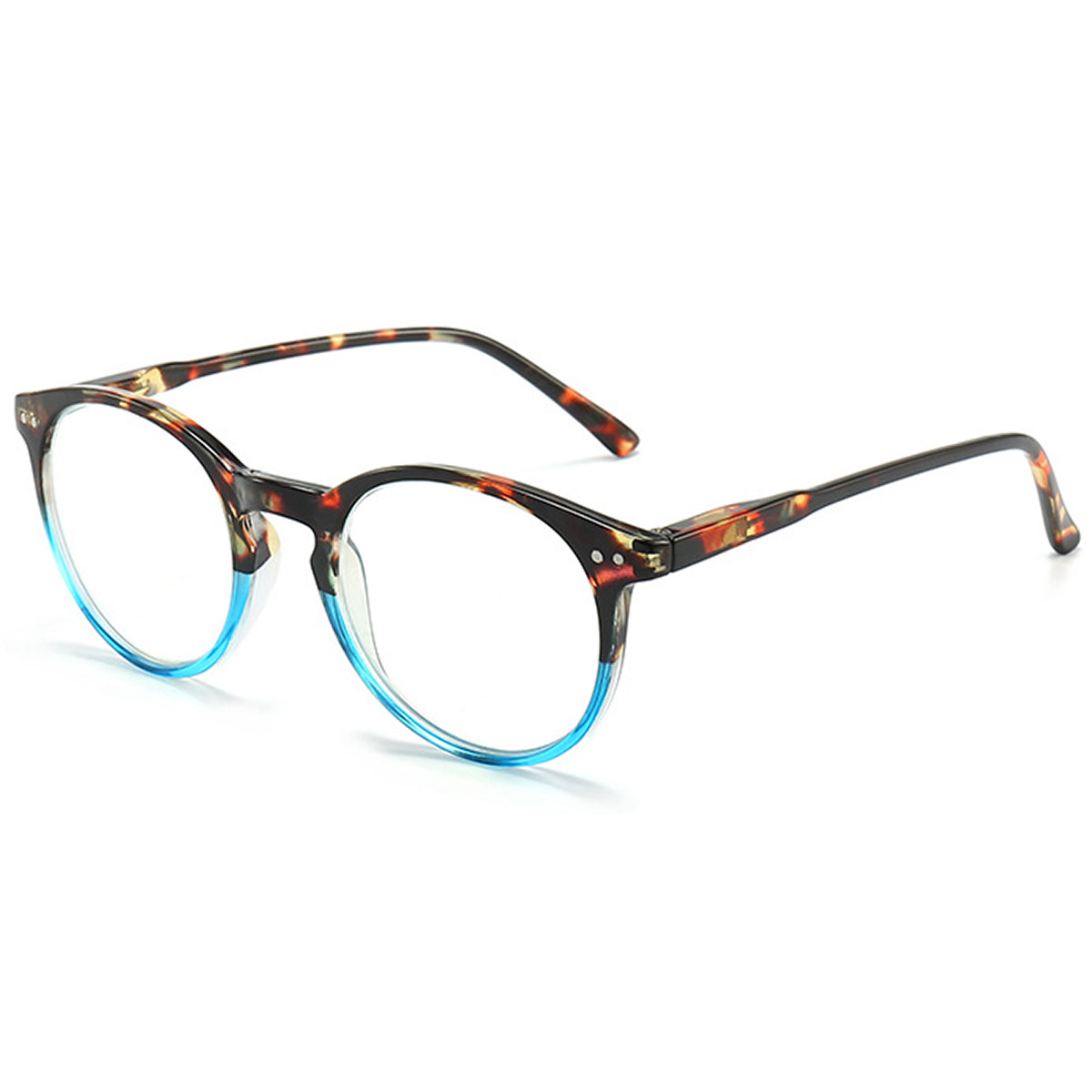 PC ronde anti-blauw licht slagvaste leesbril
