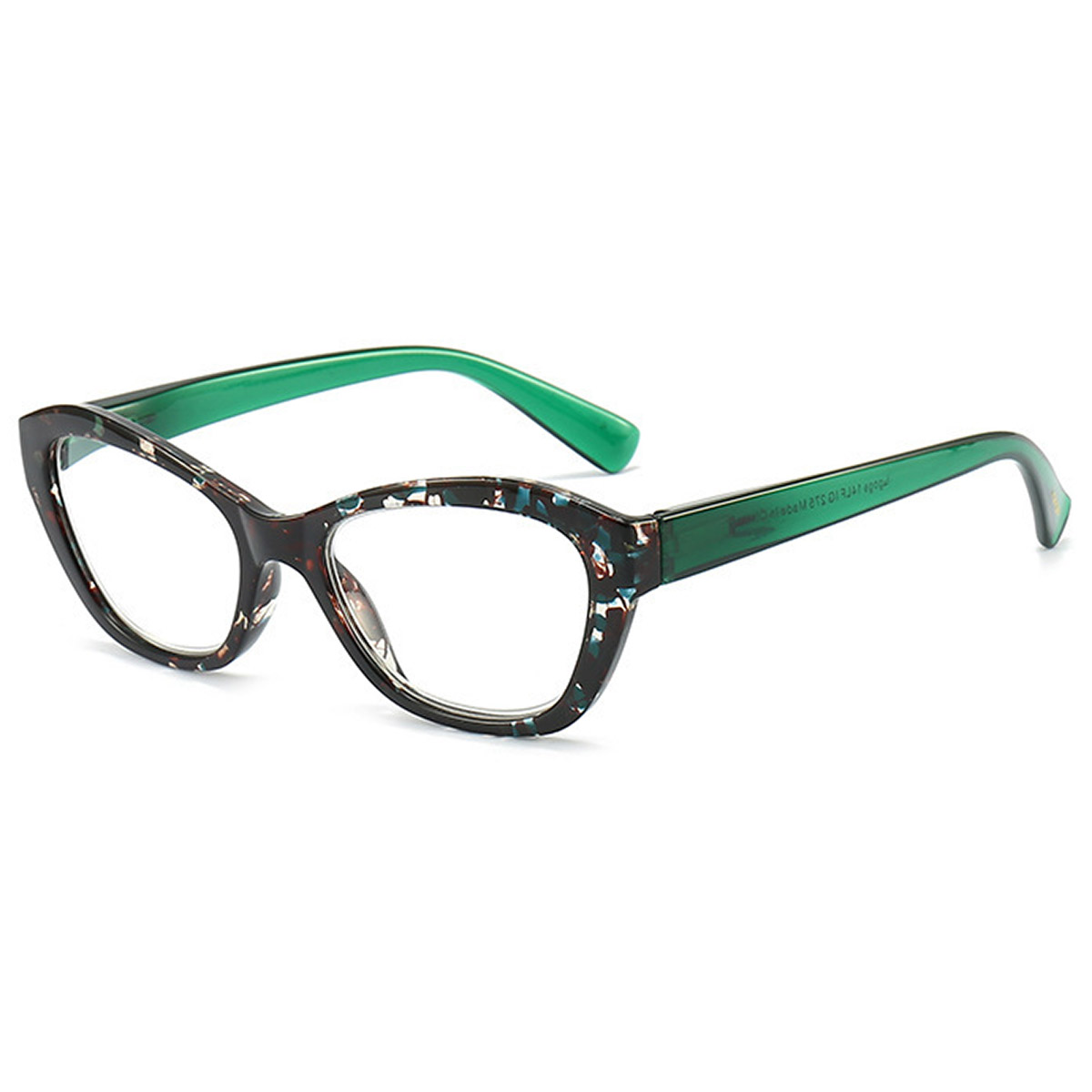 Modieuze cat-eye damesbril met progressieve multifocale leesbril