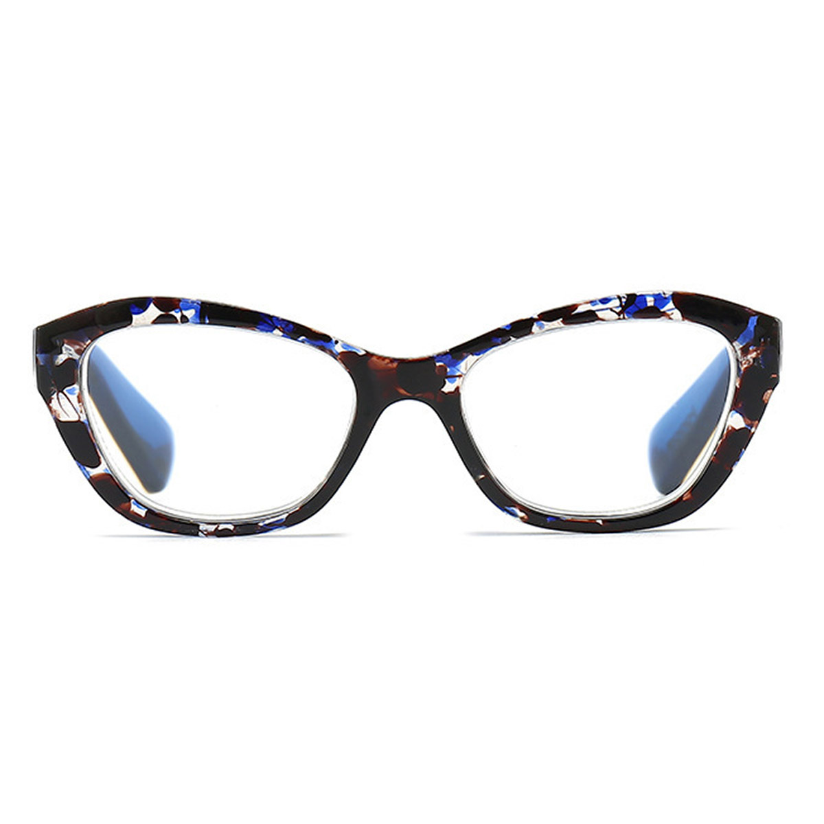 Modieuze cat-eye damesbril met progressieve multifocale leesbril Modieuze cat-eye damesbril met progressieve multifocale leesbril